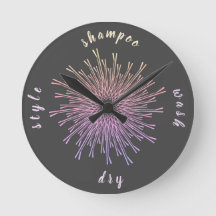 Elegant MOdern Hair Stylist Bobby Button Bloom