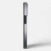 Elegant Modern Infinity | Silver Gray Case-Mate iPhone Hülle (Rückseite / Rechts)