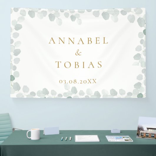 Elegant Modern Leafy Banner (Messe)