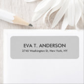 Elegant Modern Light Gray Beruflich (Insitu)