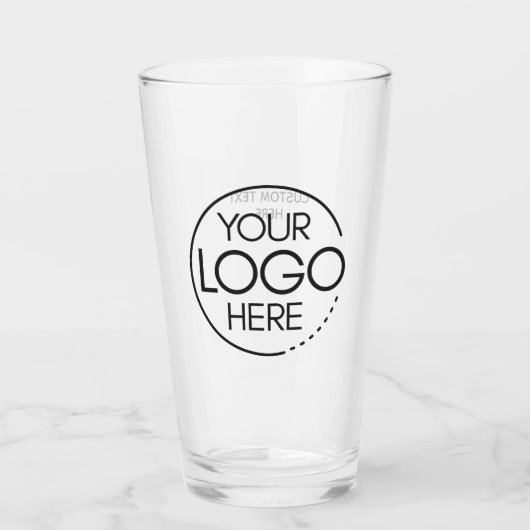 Elegant Modern Logo Company SWAG Glas (Vorderseite)
