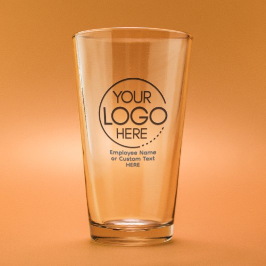 Elegant Modern Logo Employee/Company SWAG Blue Glas