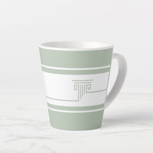 Elegant Modern Milchtasse (Rechte Ecke)