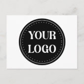 elegant, modern, raffiniert & editierbar. postkarte (Vorderseite)