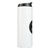 elegant, modern, raffiniert & editierbar. thermosbecher (Nach links gedreht)