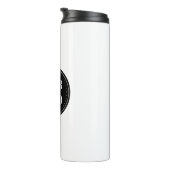 elegant, modern, raffiniert & editierbar. thermosbecher (Nach rechts gedreht)
