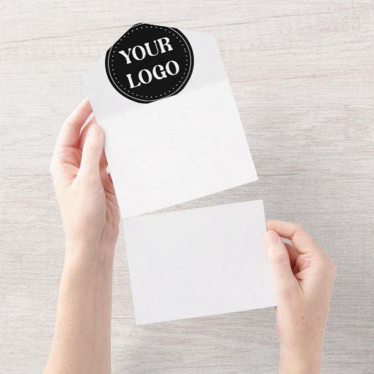 elegant, modern, raffiniert und editierbar. all in one einladung (Abreißen)