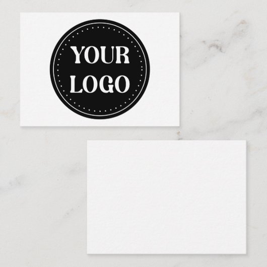 elegant, modern, raffiniert und editierbar. begleitkarte (Vorne/Hinten)