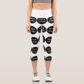 elegant, modern, raffiniert und editierbar. capri leggings (Vorderseite)