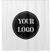 elegant, modern, raffiniert und editierbar. duschvorhang (Vorderseite)