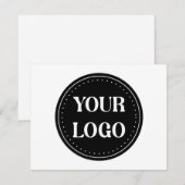 elegant, modern, raffiniert und editierbar. einladung (Vorne/Hinten)