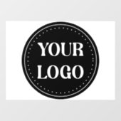 elegant, modern, raffiniert und editierbar. fensteraufkleber (Blatt)