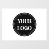 elegant, modern, raffiniert und editierbar. fensteraufkleber (Blatt)