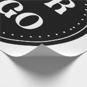 elegant, modern, raffiniert und editierbar. geschenkpapier (Ecke)