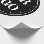 elegant, modern, raffiniert und editierbar. geschenkpapier (Ecke)