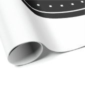 elegant, modern, raffiniert und editierbar. geschenkpapier (Rolleneckpunkt)