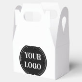 elegant, modern, raffiniert und editierbar. geschenkschachtel (Geöffnet)