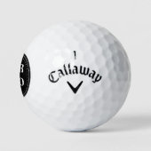 elegant, modern, raffiniert und editierbar. golfball (Logo)