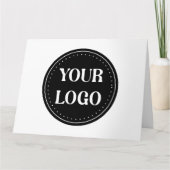 elegant, modern, raffiniert und editierbar. karte (Vorderseite)