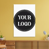 elegant, modern, raffiniert und editierbar. leinwanddruck (Insitu (Wohnzimmer))