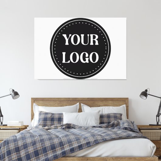 elegant, modern, raffiniert und editierbar. leinwanddruck (Insitu (Schlafzimmer))