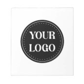 elegant, modern, raffiniert und editierbar. notizblock (Vorderseite)