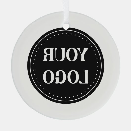 elegant, modern, raffiniert und editierbar. ornament aus glas (Rückseite)