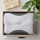 elegant, modern, raffiniert und editierbar. seidenpapier (Geschenk)