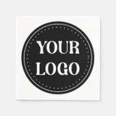 elegant, modern, raffiniert und editierbar. serviette (Vorderseite)