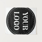 elegant, modern, raffiniert und editierbar. wandteppich (Vorderseite (Horizontal))