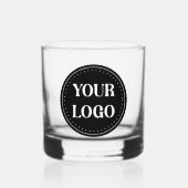 elegant, modern, raffiniert und editierbar. whiskyglas (Vorderseite)