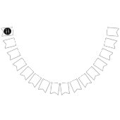 elegant, modern, raffiniert und editierbar. wimpelkette (Alle)