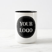 elegant, modern, raffiniert und editierbar. zweifarbige tasse (Mittel)