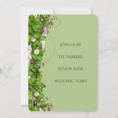 Elegant Modern Save the Date Card - Customizable Einladung (Rückseite)