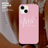 Elegant Modern Script Bride Future Mrs. iPhone Hülle