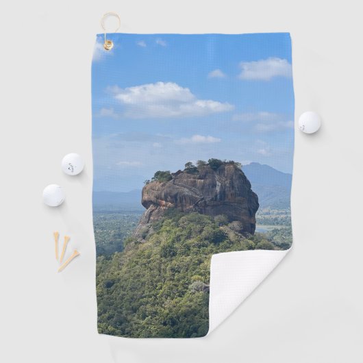 Elegant Modern Simple Custom Add Your Own photo Golfhandtuch (Insitu)