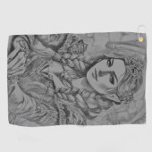 Elegant Modern Simple Custom Add Your Own photo Golfhandtuch (Horizontal)