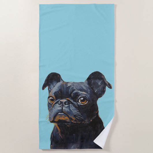 Elegant Modern Simple Custom Add Your Own photo Strandtuch (Vorderseite)