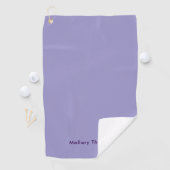 Elegant Modern Simple Professional Golfer Golfhandtuch (Insitu)