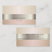 Elegant Modern stilvoll Visitenkarte (Vorne/Hinten)