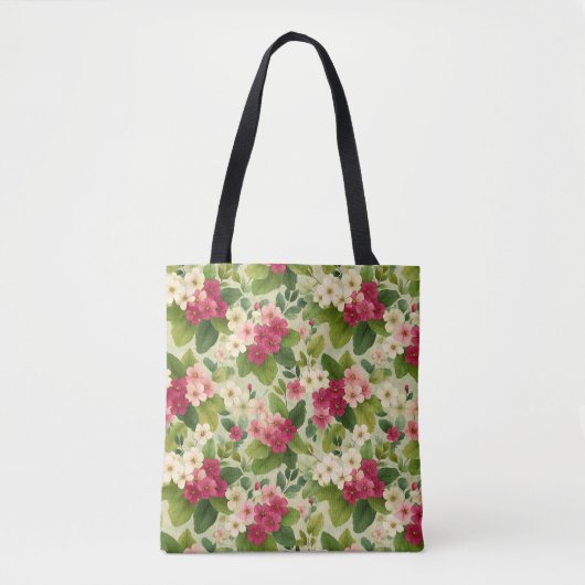 Elegant Modern Stylish Botanical Wildflower  Tasche (Vorderseite)
