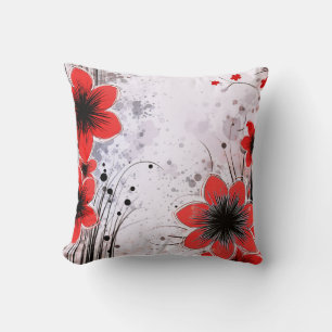 Elegant Modern Trendig Stylisch Künstlerisch Flora Kissen