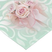 Elegant, modern und stilvoll,Rose Kurzer Tischläufer (Ecke)