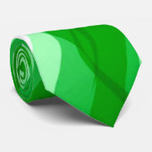 Elegant Moderne Minimalistische grüne Farbe Krawatte (Gerollt)