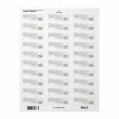 Elegant Moderne Silver Christmas Floral (Vorne)