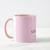 Elegant Moderne Tasse (Links)