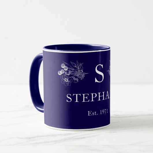 Elegant Moderne Tasse (Vorderseite Links)