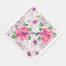 Elegant Moderne Vintag trendy floral