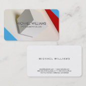 Elegant moderner frischer Professioneller Visitenkarte (Vorne/Hinten)