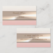 Elegant Moderner Luxus Beruflich Visitenkarte (Vorne/Hinten)